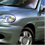 Крыло переднее левое в цвет кузова Chevrolet Lanos