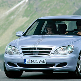 Бампер передний в цвет кузова Mercedes S-Class W220 (2003-) рестайлинг