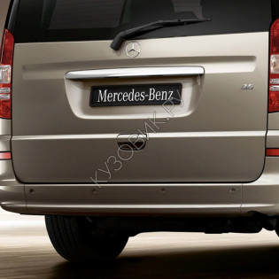 Бампер задний в цвет кузова Mercedes Vito (2010-) рестайлинг