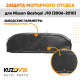 Защита пыльник двигателя Nissan Qashqai J10 (2006-2010) пластик KUZOVIK