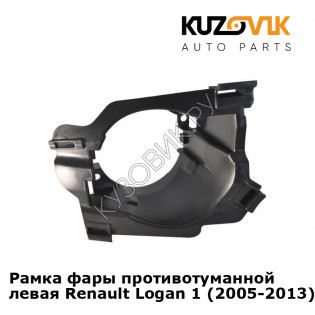 Рамка фары противотуманной левая Renault Logan 1 (2005-2013) KUZOVIK